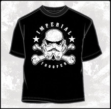 Star Wars Storms &amp; Straps Imperial Trooper T-Shirt, NEW UNWORN - £11.64 GBP