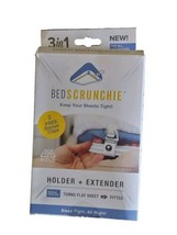 Bed Scrunchie Sheet Holder Straps Extender Heavy Duty Gripper Clips Cord... - £30.15 GBP