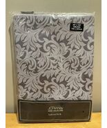 Vintage JC Penney Home Damask Lilac Purple Tablecloth Oblong 60” X 102” NOS - $722.60 MXN