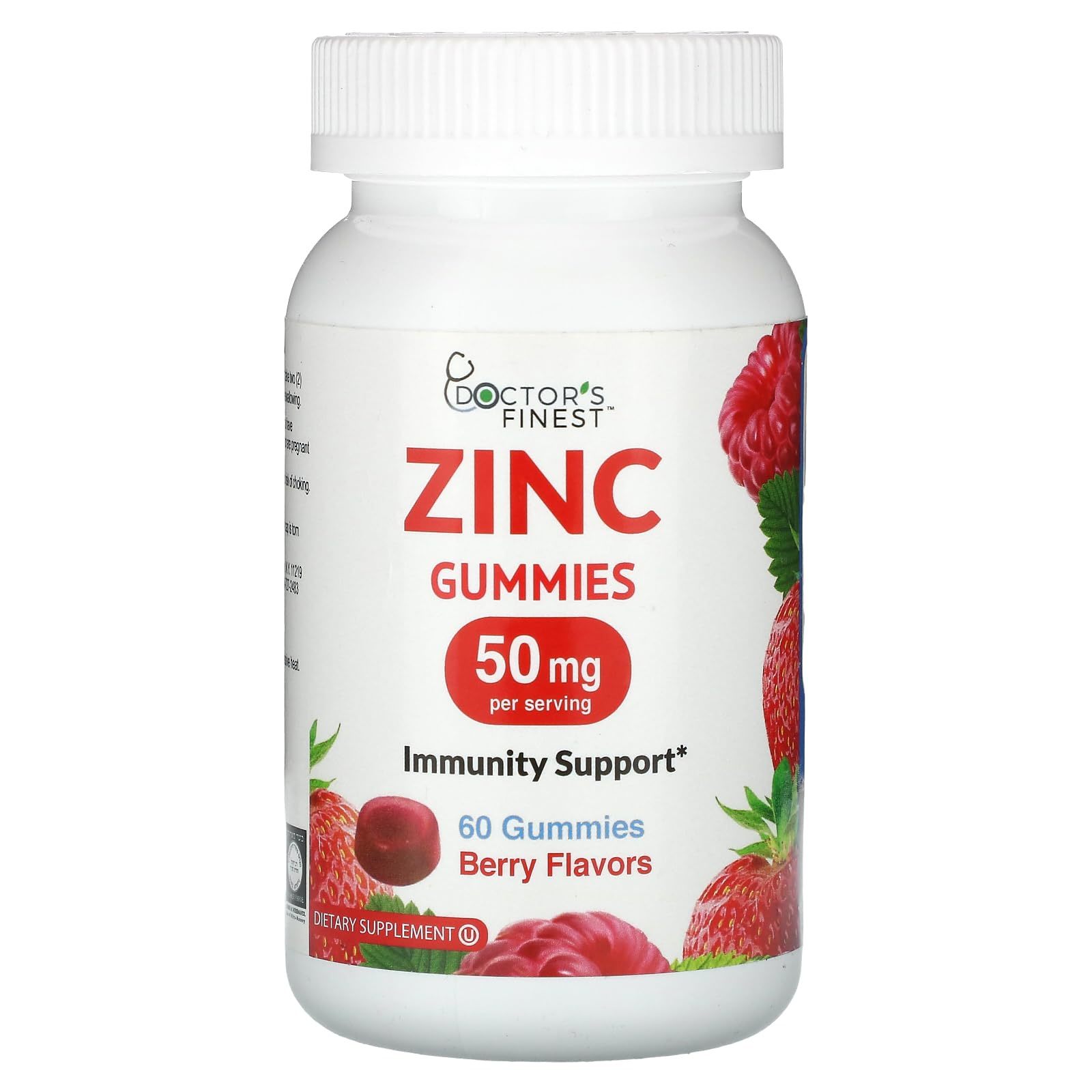 Doctors Orders Zinc 50mg Gummies  Vegetarian, GMO Free &amp; Gluten Free Vi... - $18.48