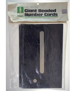 Ideal Giant beaded Number Cards - $23.03 CAD