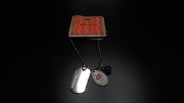 Adjustable Artisan BELIEVE Dog Tag Necklace NB6 - £9.66 GBP