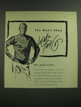 1968 Lord & Taylor Mock-Turtle Advertisement - The Man's Shop - $18.49