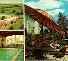 1968 Vintage Howard Johnsons Lancaster Penn Dutch PA Unposted Panorama Postcard - £19.88 GBP