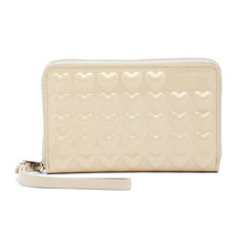 Marc Jacobs Collection Seashell Heart Patent Leather Wingman Wristlet Wallet NWT - £873.42 GBP