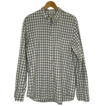 Secret Wash Shirting Sewn for J.Crew Stretch Button Down Shirt Mens size... - £17.95 GBP