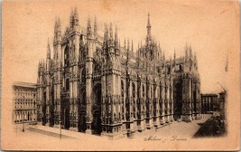 Milano Italy - Duomo - Posted Antique Postcard - £5.99 GBP