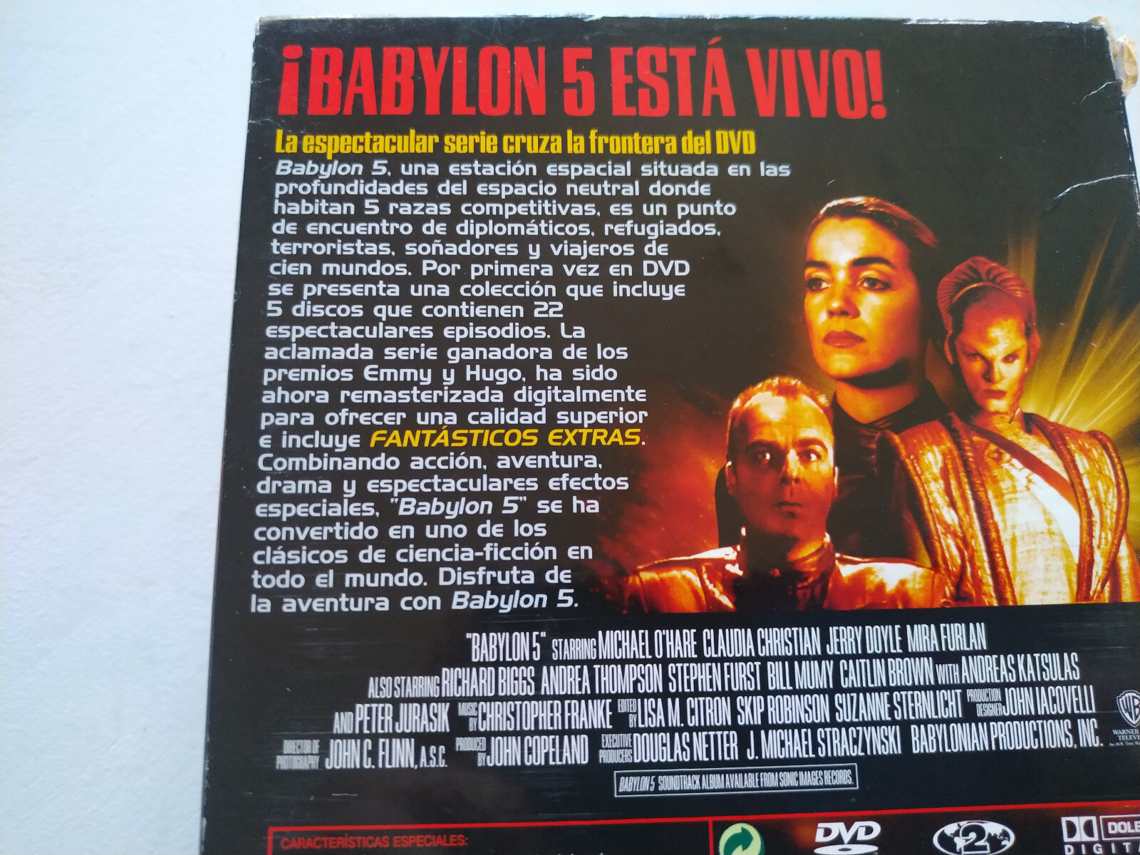 Babylon 5 First Season 1 Complete - 6 X DVD Spanish English 3T Esp Item image 5
