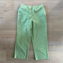 Alfred Dunner Green High Rise Pull On Pants sz 14 - $374.50 MXN