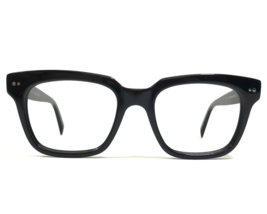 Warby Parker Occhiali Montature Winston M 1100 Nero Quadrato Cerchio Completo - £58.74 GBP