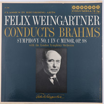 Weingartner / Brahms - Symphony No. 1 In C Minor - Mono LP Vinyl Record ... - £6.18 GBP