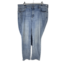 Eddie Bauer Curvy Straight Jeans 16 Women’s Dark Wash Pre-Owned [#2429] - £11.76 GBP