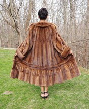 Stunning Lunarain Female Canadian Mink Fur Coat S - £699.94 GBP