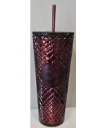 Starbucks 2021 Holiday Tumbler 24 Oz Jeweled Red Crimson Cup Venti Retired - €18,66 EUR