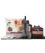 Vitamix 6300 Red Blender Discontinued Complete w/Box Lid Manual DVD Made... - $420.75