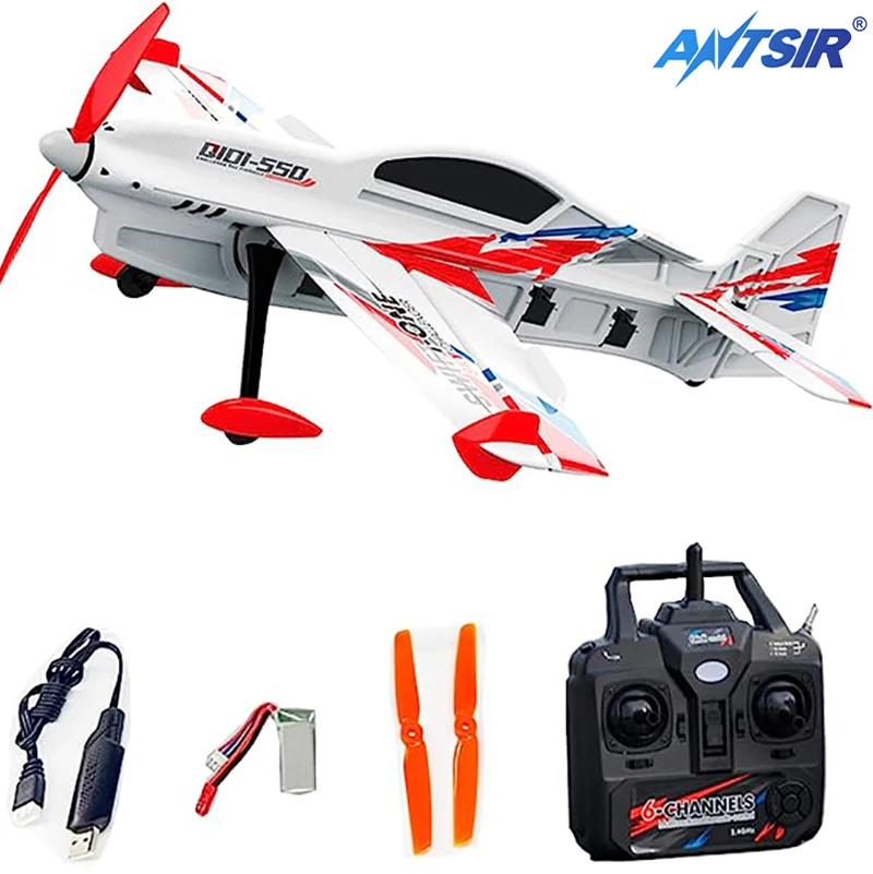 QIDI550 RC Plane 2.4G 500mm Wingspan Wind Resistant Aircraft With One Click - £106.57 GBP+