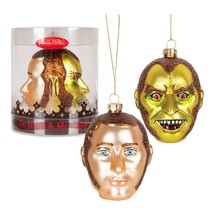 DR. JEKYLL AND MR. HYDE ORNAMENT Bizarre Wacky Monster Glass Christmas T... - $19.95