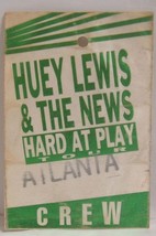 Huey Lewis - Vintage Original Concert Tour Cloth Backstage Pass ***Last One*** - £7.99 GBP