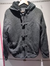 DISSIDENT  Zip Sweater Size XL Grey Mens Express Shipping - £22.47 GBP