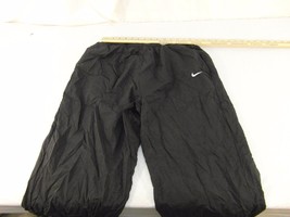 Adult Women&#39;s Nike &quot;50&quot; Black White Swoosh Lined Workout Athletic Pants ... - £13.49 GBP