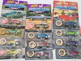 12 Johnny Lightning Muscle Cars USA Charger Challenger Demon Cuda Superb... - $29.02
