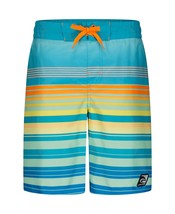 Laguna Big Boys Groovy Summer Stripe Swim Trunks - £12.25 GBP