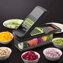 ATH- Multifunctional Vegetable Cutter Home Kitchen Slicing And Dicing Fruit Arti - £23.94 GBP+