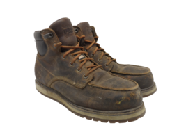 Timberland PRO Men&#39;s 6&quot; ATCP Irvine Wedge Work Boots A5NFT Brown Size 10W - $56.99