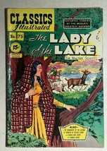 Classics Illustrated #75 The Lady Of The Lake By Sir Walter Scott (Hrn 118) Vg+ - £11.86 GBP