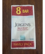 Jergens Mild Bar Soap 3.5oz, Lot of 8 Bars, Family Pack w/ Tallowate &amp; T... - $790.76 MXN