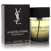 La Nuit De L&#39;homme Cologne By Yves Saint Laurent Eau De Toilette Spray 3.4 oz - £72.77 GBP