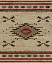 Mayberry Rug AD7761 8X10 7 ft. 10 in. x 9 ft. 10 in. American Destination Arrowh - £205.56 GBP