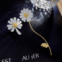 2020 Korean new design fashion jewelry elegant white daisy paint pendant alloy b - £9.52 GBP