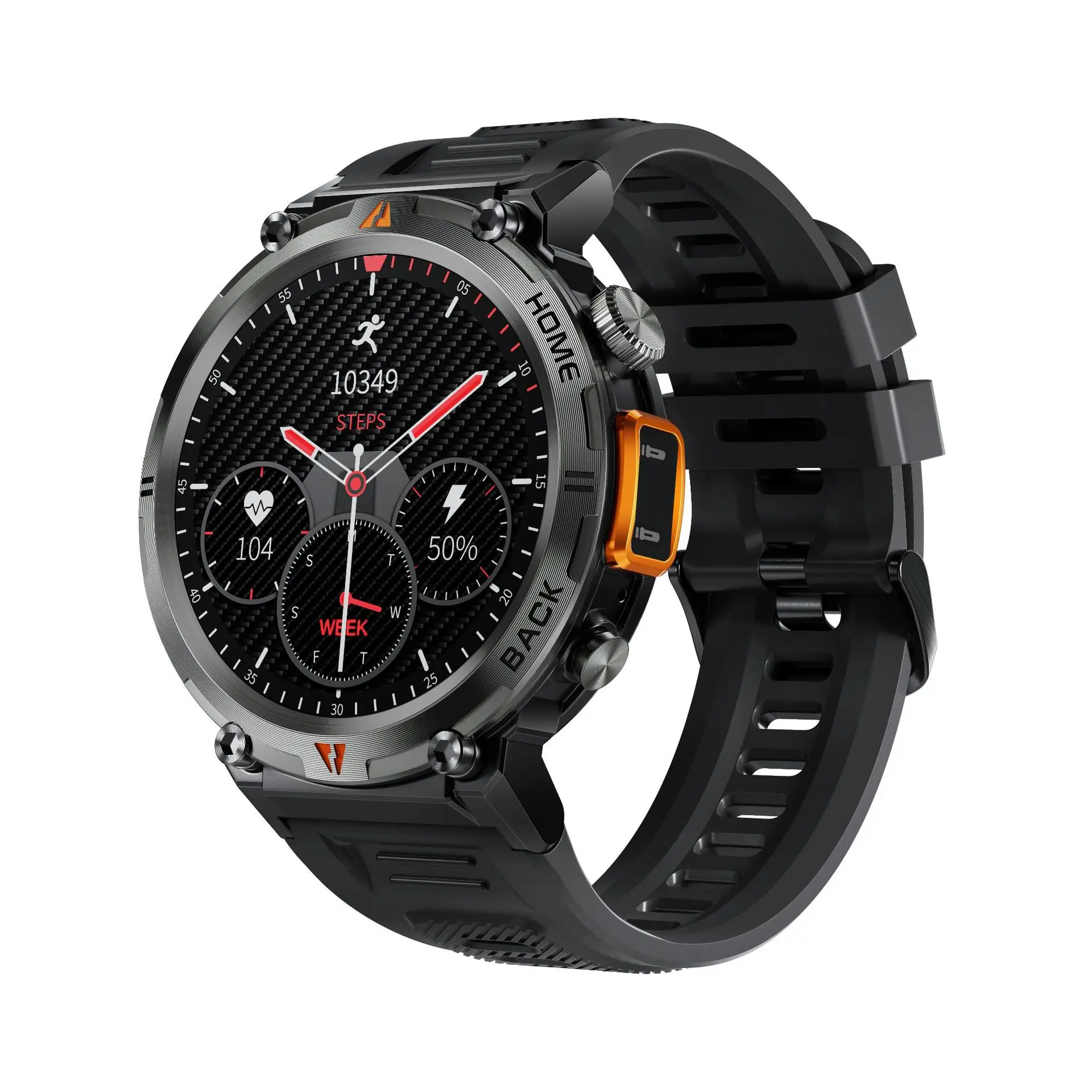 Original Outdoor Smart Watch For Men Bluetooth Call Health Monitoring Wi... - $73.06