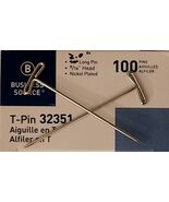 T-Pins 2 Inch Posting Memos Cubicle Panels,  Sewing  Crafts T-Pin  100 C... - $63.85 MXN