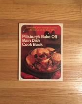 Vintage 1968 Pillsbury Bake-off Main Dish Cookbook- hardcover - £11.73 GBP