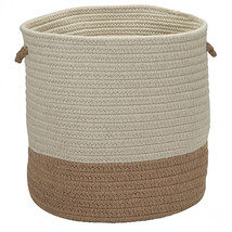 Colonial Mills 13 x 13 x 11 in. Sunbrella Coastal Basket Alpaca - $1,819.98 MXN