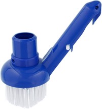 Swimming Pool Corner Vacuum Brush w/ Adjustable Vacuum Ring, Clean Steps Spa Jet - £5.49 GBP