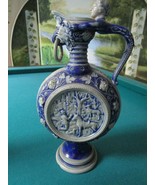 Compatible with Antique Reinhold Hanke Westerwald Round JUG Stoneware Bl... - $537.46 CAD