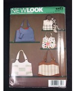 New Look pattern 6453 bags totes in 5 styles scarf - £4.11 GBP