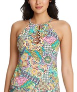 Bleu by Rod Beattie Seriously Sunny High-Neck Tankini Top 10 SW230513 - £24.00 GBP