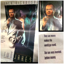Movie Poster Large 40in Original The Two Jakes 1990 Jack Nicholson Harvey Keitel - £19.73 GBP