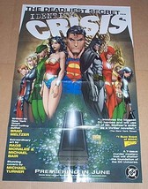2004 Turner JLA poster 1: Batman/Superman/Wonder Woman/Flash/Green Arrow... - $20.05