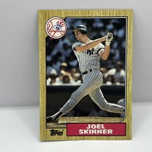 1987 Topps Baseball Joel Skinner Base #626 New York Yankees - £1.59 GBP