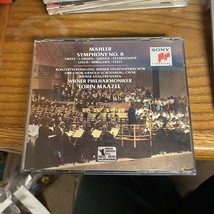 Mahler Symphony No 8 Sony Classics 2 CD Wiener Philharmoniker Lorin Maazel Sweet - £17.80 GBP