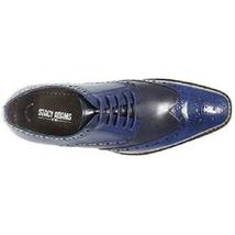 Stacy Adams Tinsley Wingtip Oxford Mens Shoes Cobalt Multi  Lace Up 25092-468 image 6