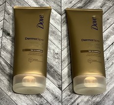 2 Dove Derma Spa Summer Revived Fair To Medium Skin Body Lotion 200 ml - £32.36 GBP
