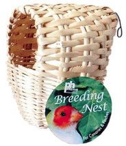 Prevue Parakeet All Natural Fiber Covered Bamboo Nest 1 count - £18.78 GBP