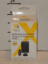 Xit XTCHENEL 14 AC/DC Turbo Travel Battery Charger for Nikon EN-EL 14 Black - $15.69