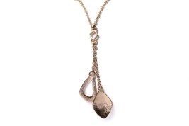 AVON BOLD METALS LARIAT NECKLACE (GOLDTONE) &quot;RARE&quot; ~ NEW SEALED!!! - $17.62